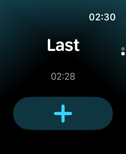 QYSH – Apple Watch Screenshot
