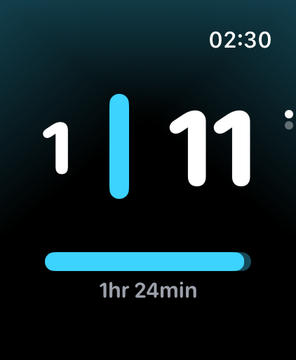 QYSH – Apple Watch Screenshot
